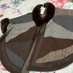 NORTHERN ANGEL Faux fur coat